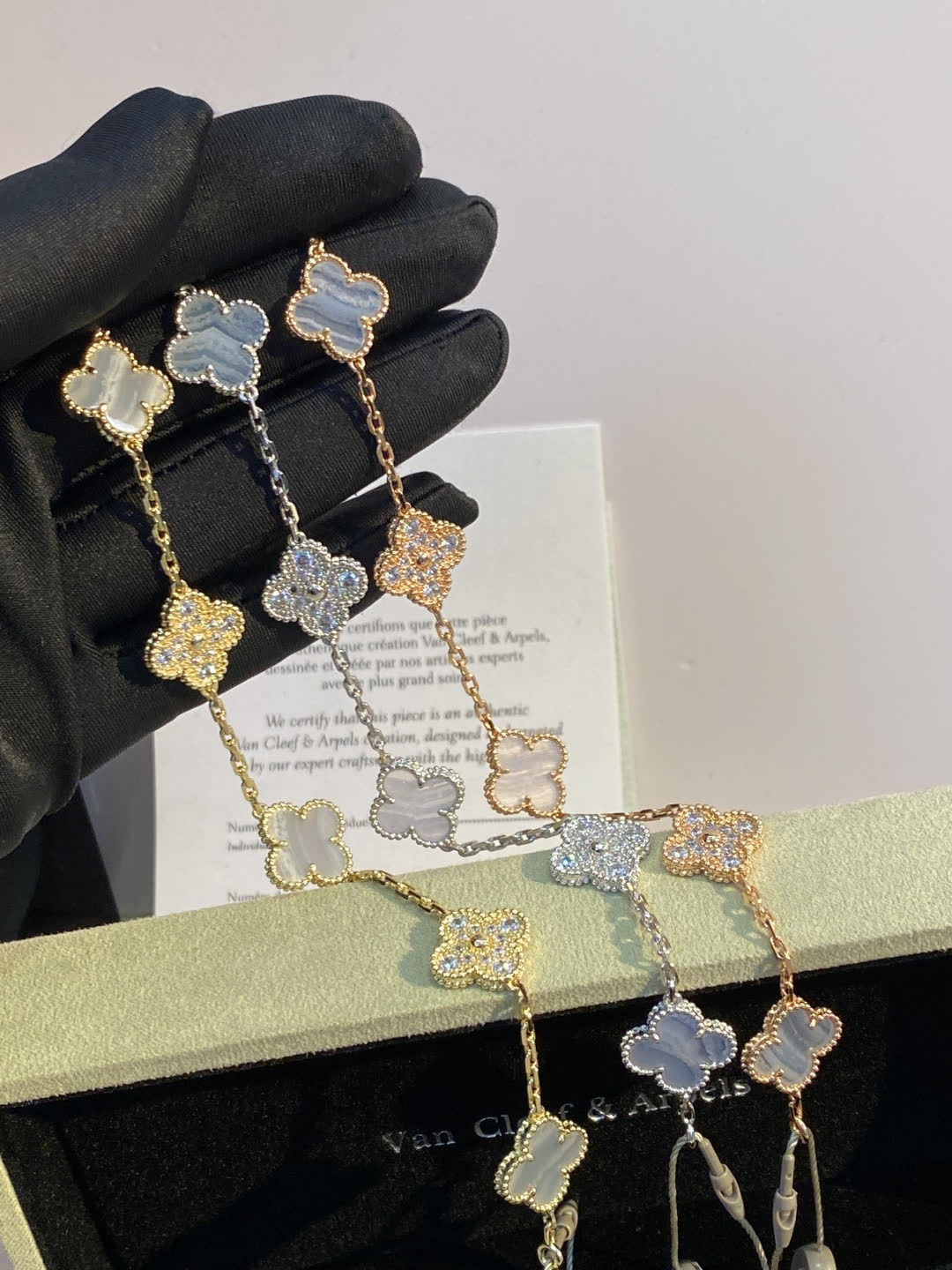 Van Cleef & Arpels Alhambra Necklace